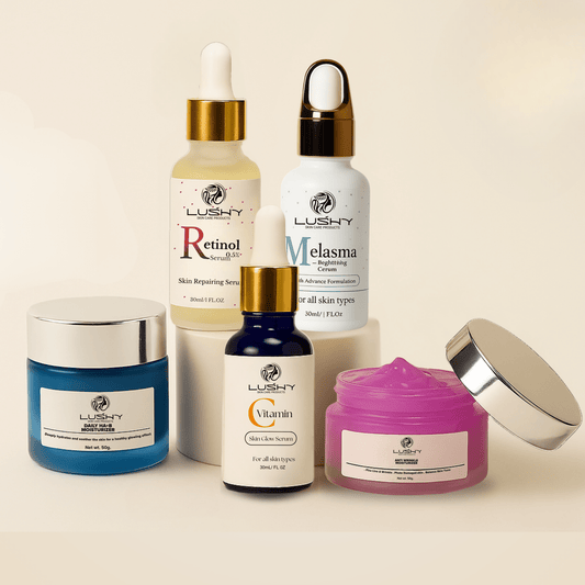 LUSHY Complete Skincare Essentials Bundle - Lushy Beauty