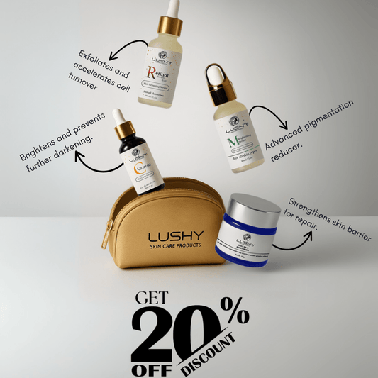 LUSHY Ultimate Glow Repair Bundle Pigmentation, Glow & Hydration Kit - Lushy Beauty
